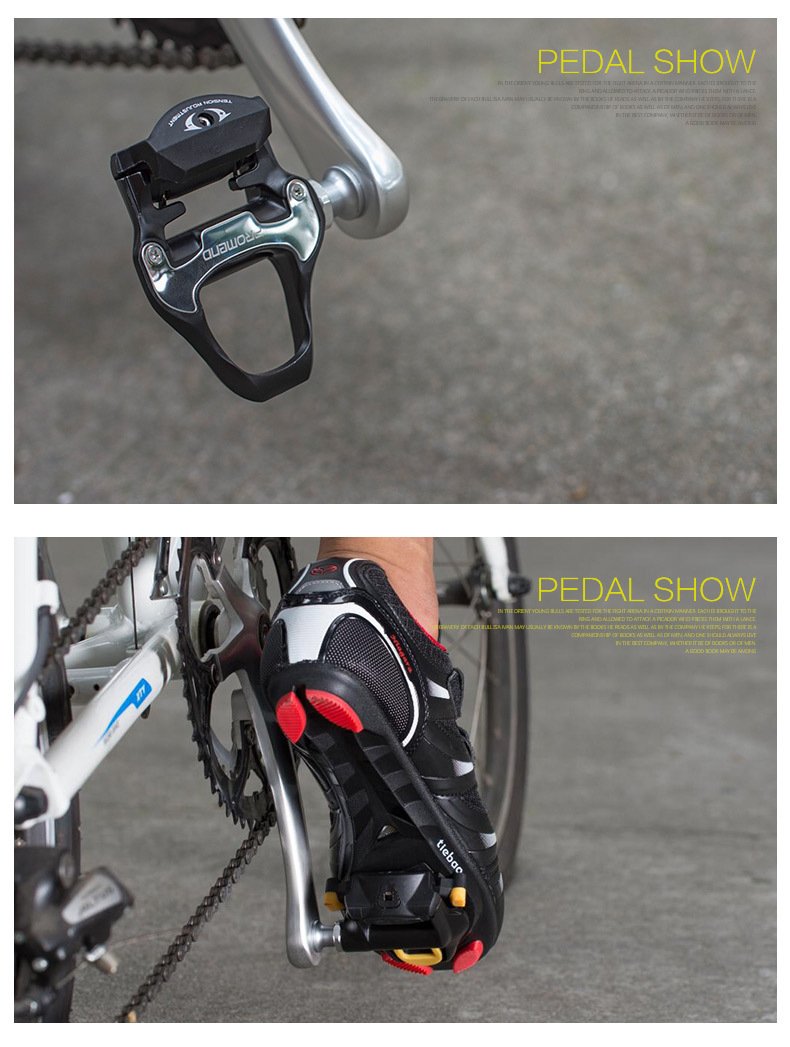 Ultralight Road Bike Bicycle Self-locking Pedals