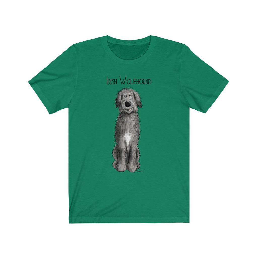 Irish Wolfhound St. Patrick's Day Unisex Tee