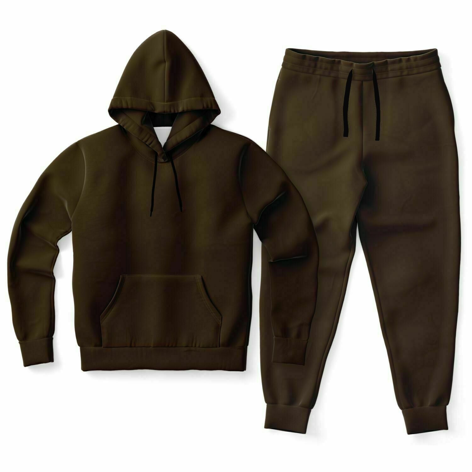 Coffee Men's Hoodie and Jogger Set - XS / XS - Sport Finesse