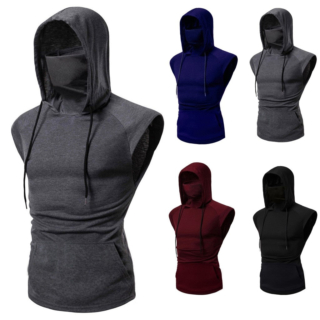 Hooded Large Open-Forked Sports Vest – Sport Finesse