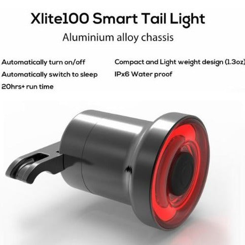 XLITE100 Bicycle Rear Flashlight