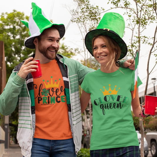 Clover Prince Patty's Day T-Shirt - Sport Finesse