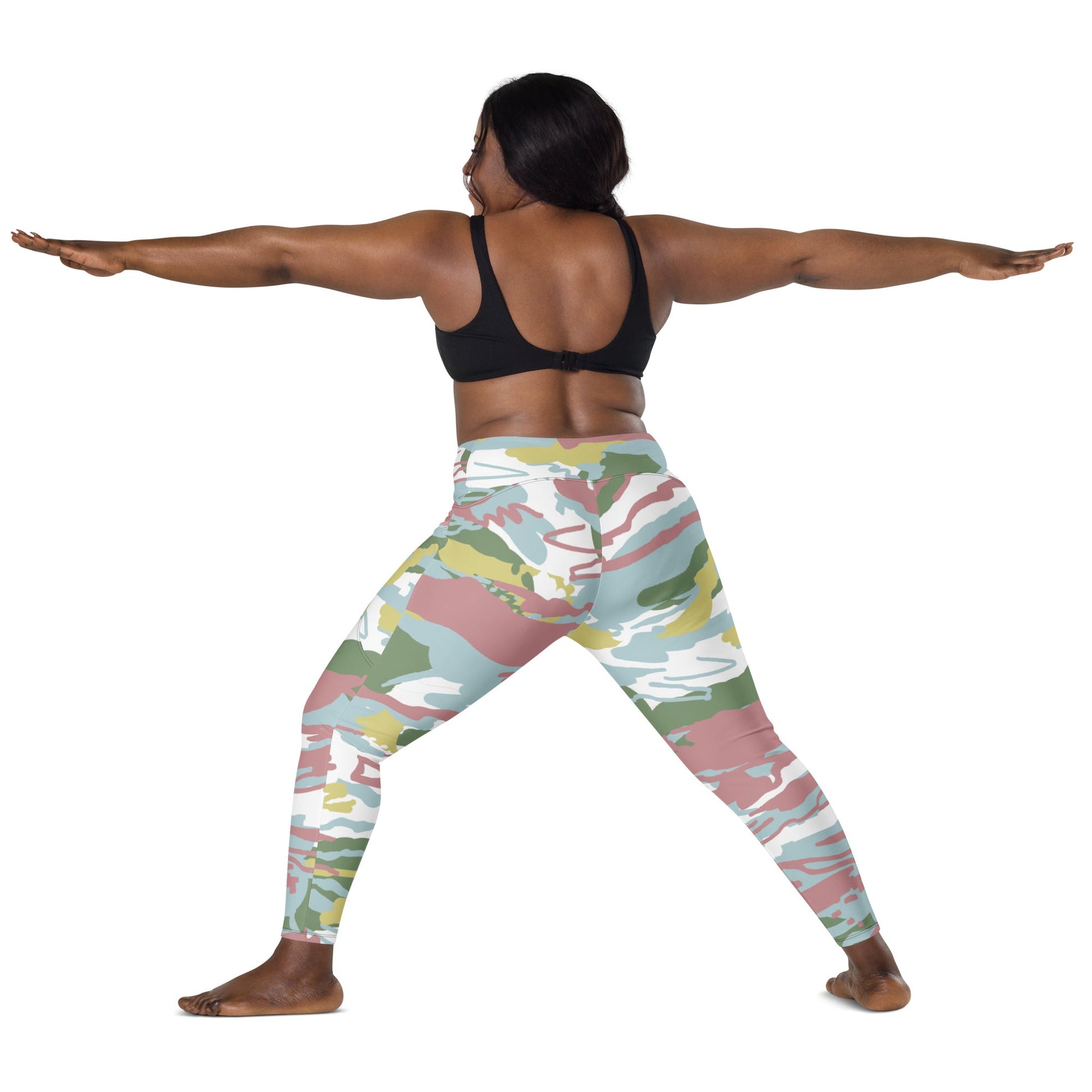 Camo leggings with pockets - Sport Finesse