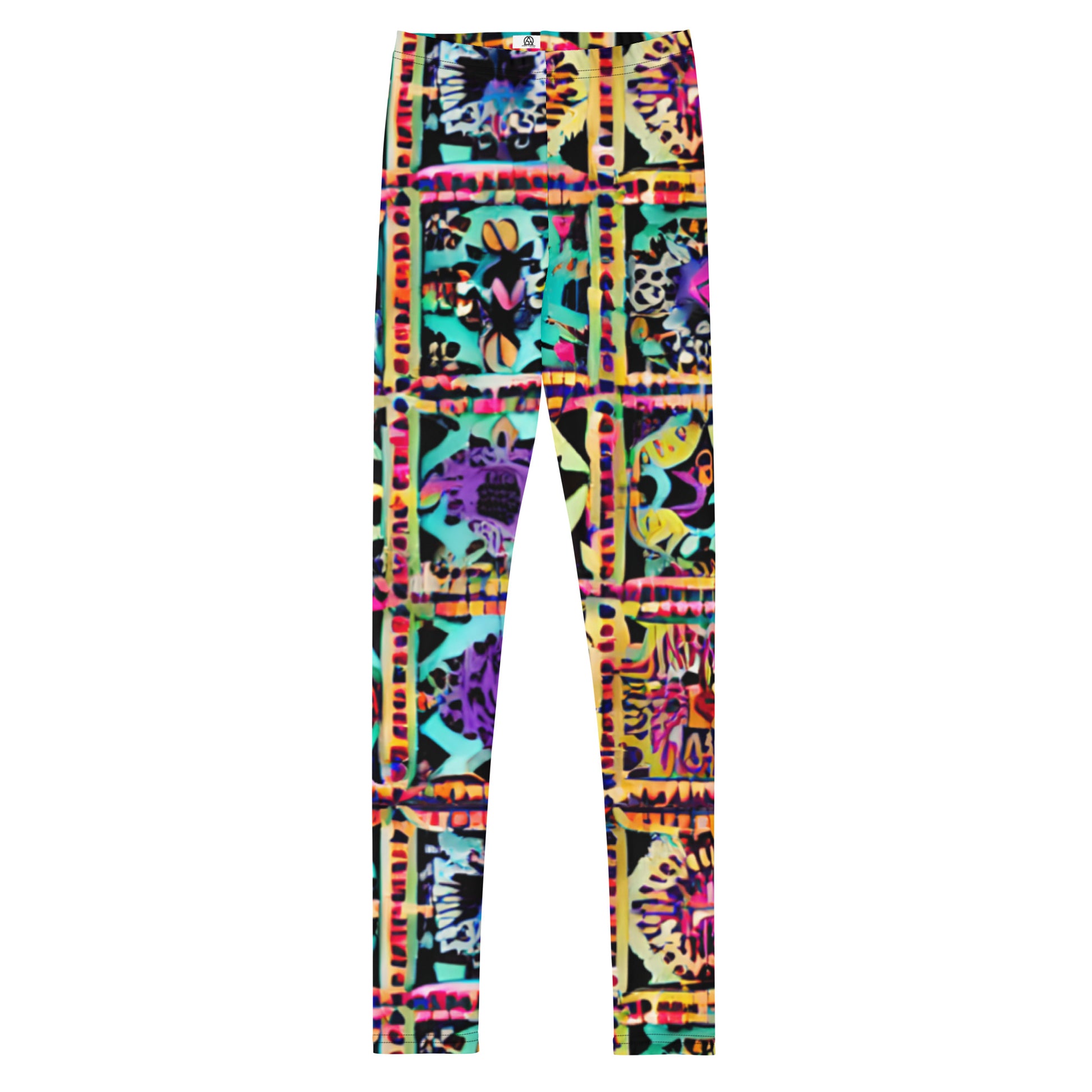 African Woman Dances Youth Leggings - Sport Finesse