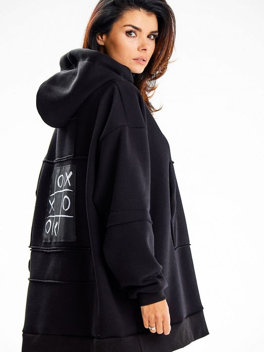 Infinite XoXo Black Sweatshirt Hoodie