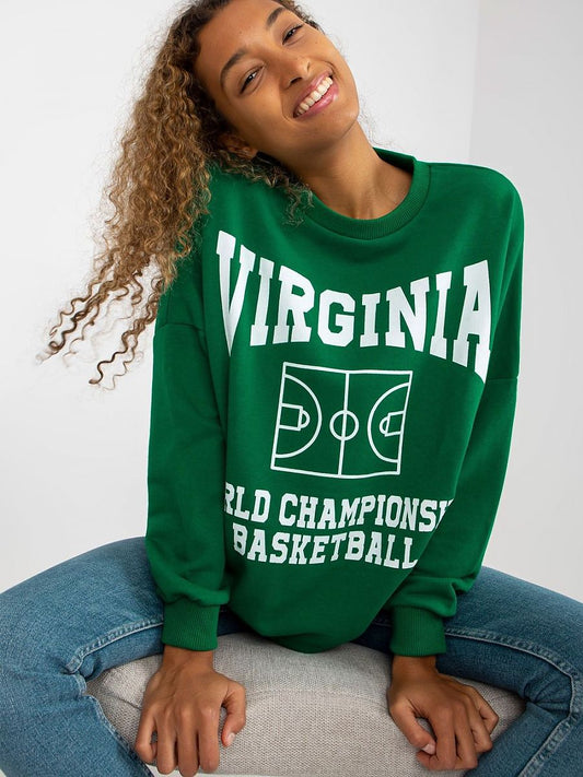 Green Virginia Basketball Fancy Sweatshirt