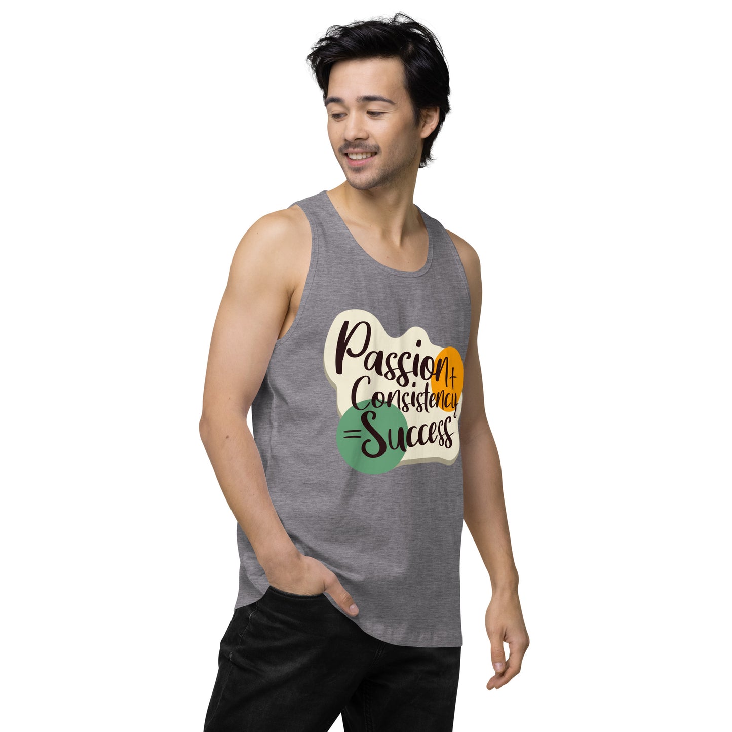 Passion and Consistency premium tank top