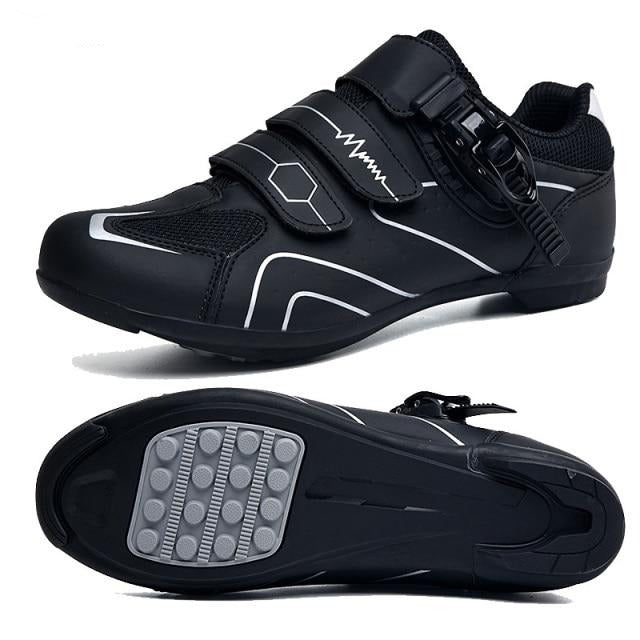 Flex Rubber Base Cycling Shoes - Silver Rubber / 5 - Sport Finesse
