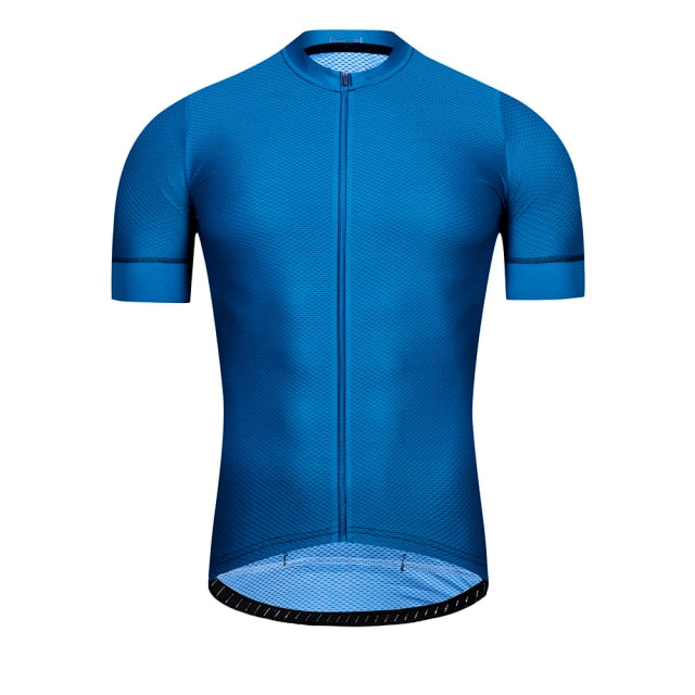 LUBI Summer Men High Quality Cycling Jersey - Blue / XXL - Sport Finesse