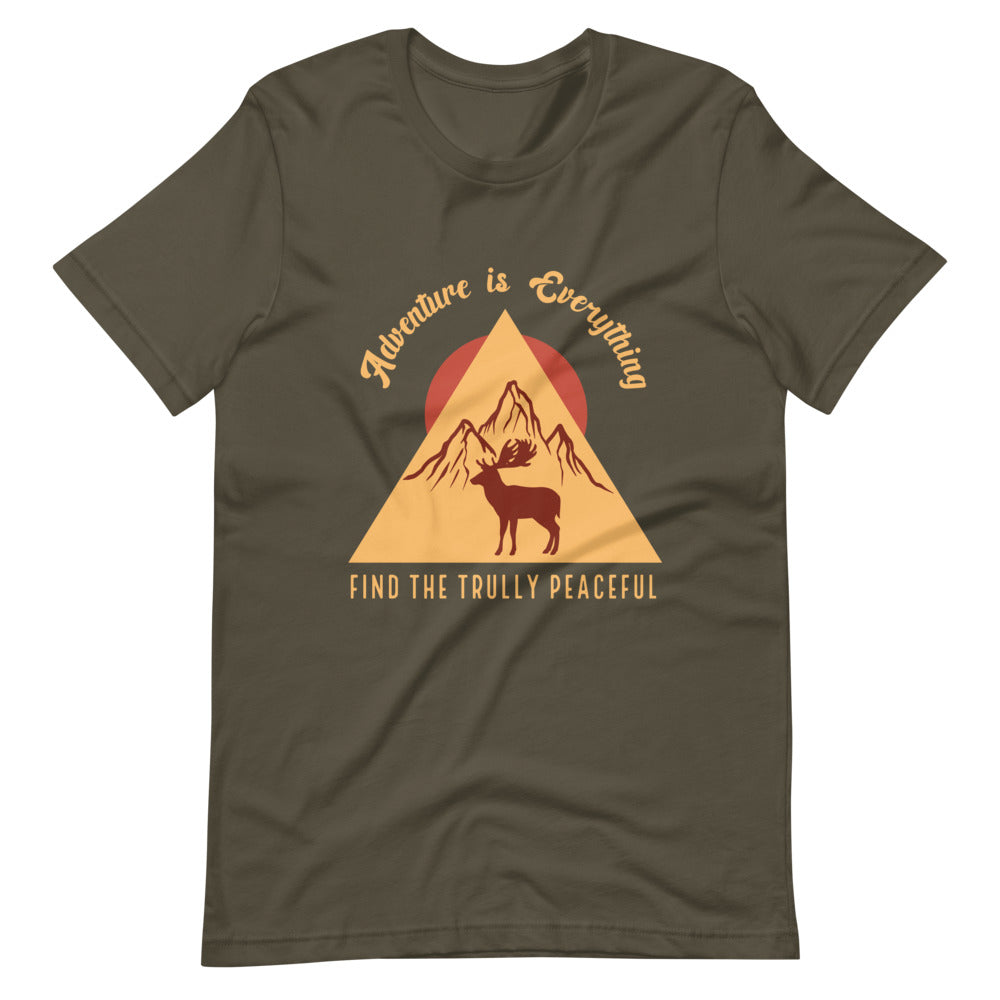 Adventure is Everything T-Shirt - Army / S - Sport Finesse