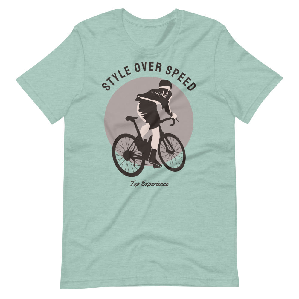 Style Over Speed Unisex Cycling T-Shirt