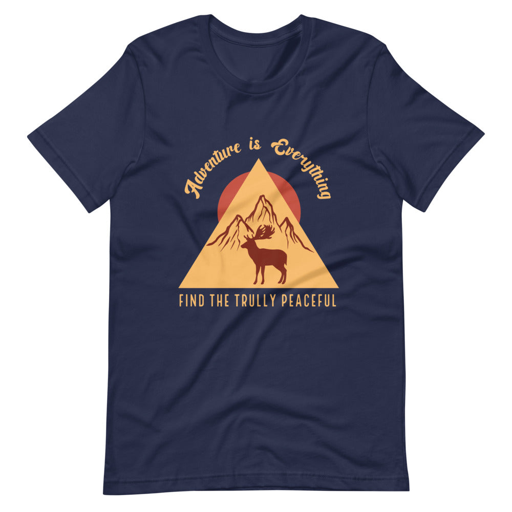 Adventure is Everything T-Shirt - Navy / S - Sport Finesse