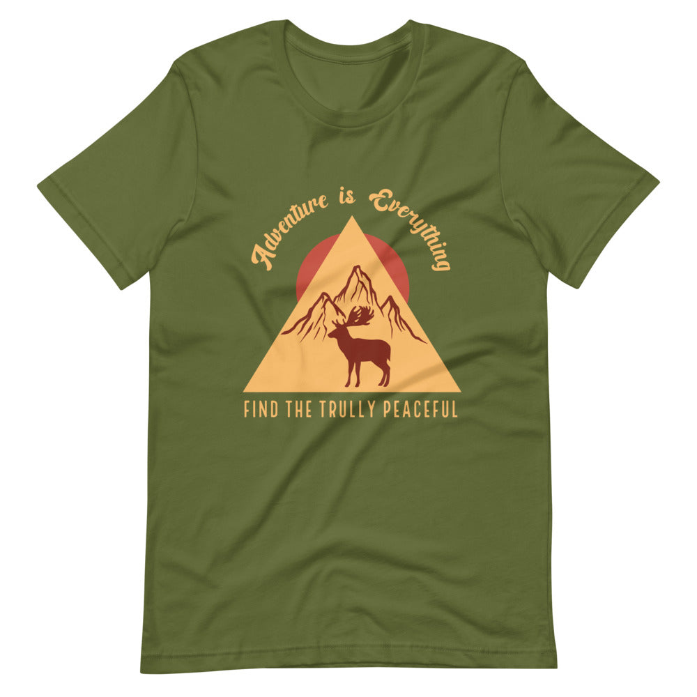 Adventure is Everything T-Shirt - Olive / S - Sport Finesse