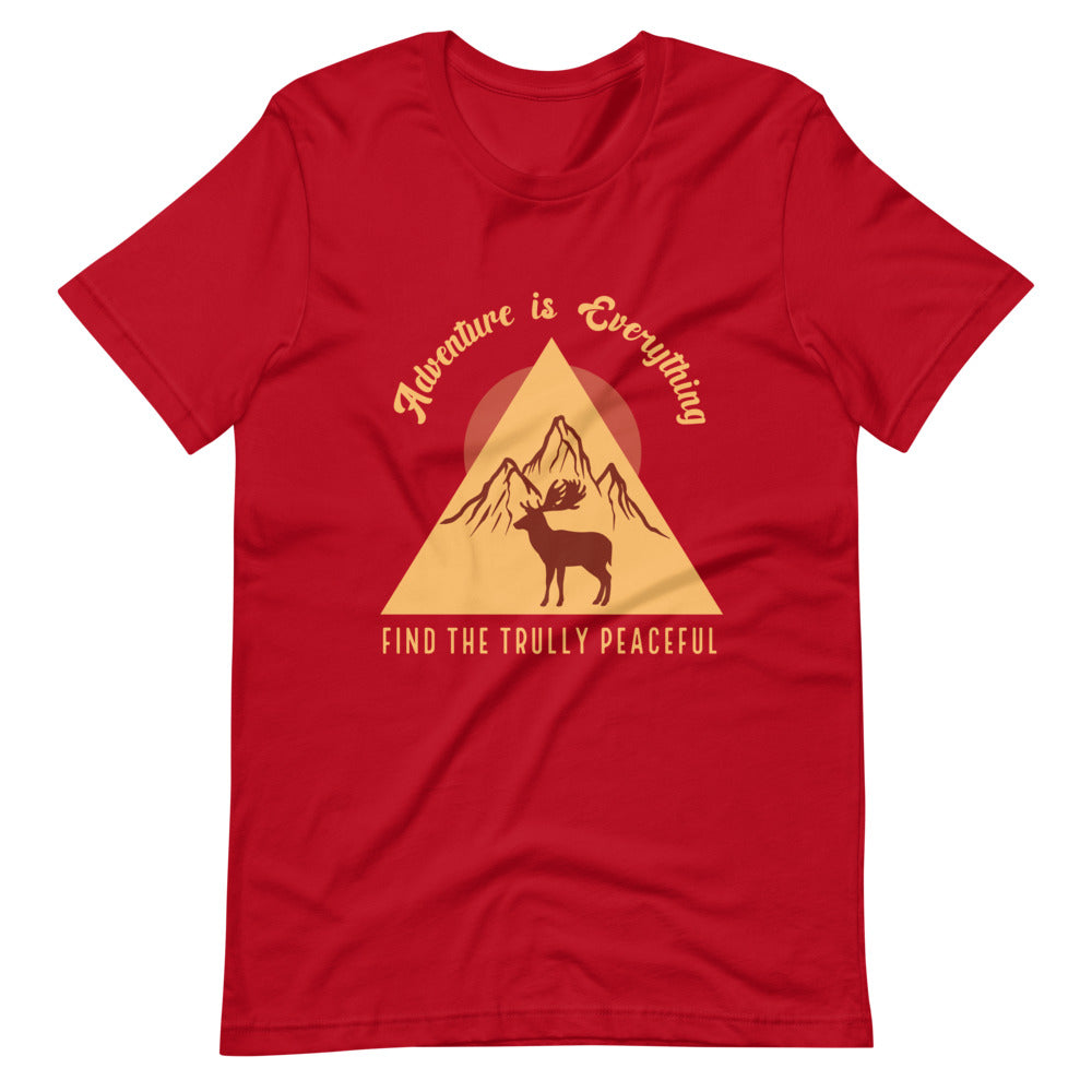 Adventure is Everything T-Shirt - Red / S - Sport Finesse