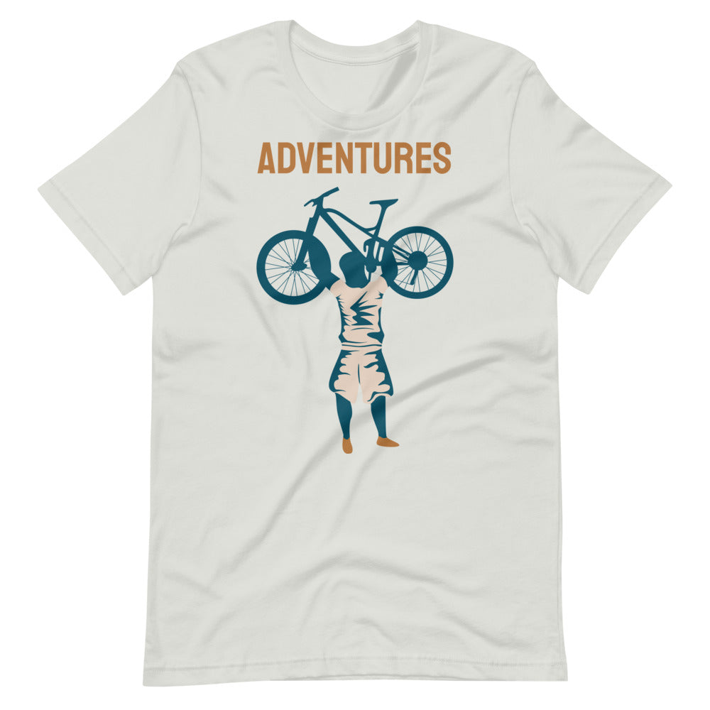 Adventures Women's Cycling T-Shirt - Silver / S - Sport Finesse