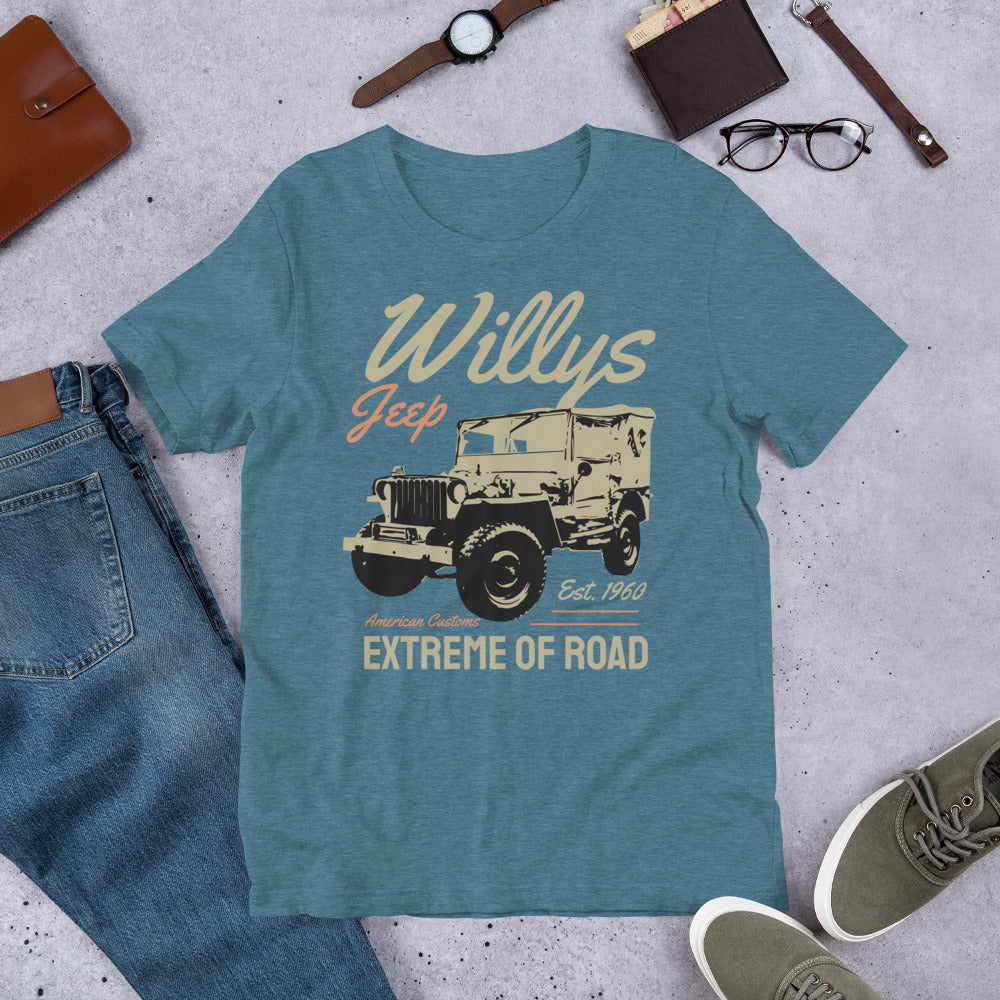 Willys Jeep Short-Sleeve T-Shirt