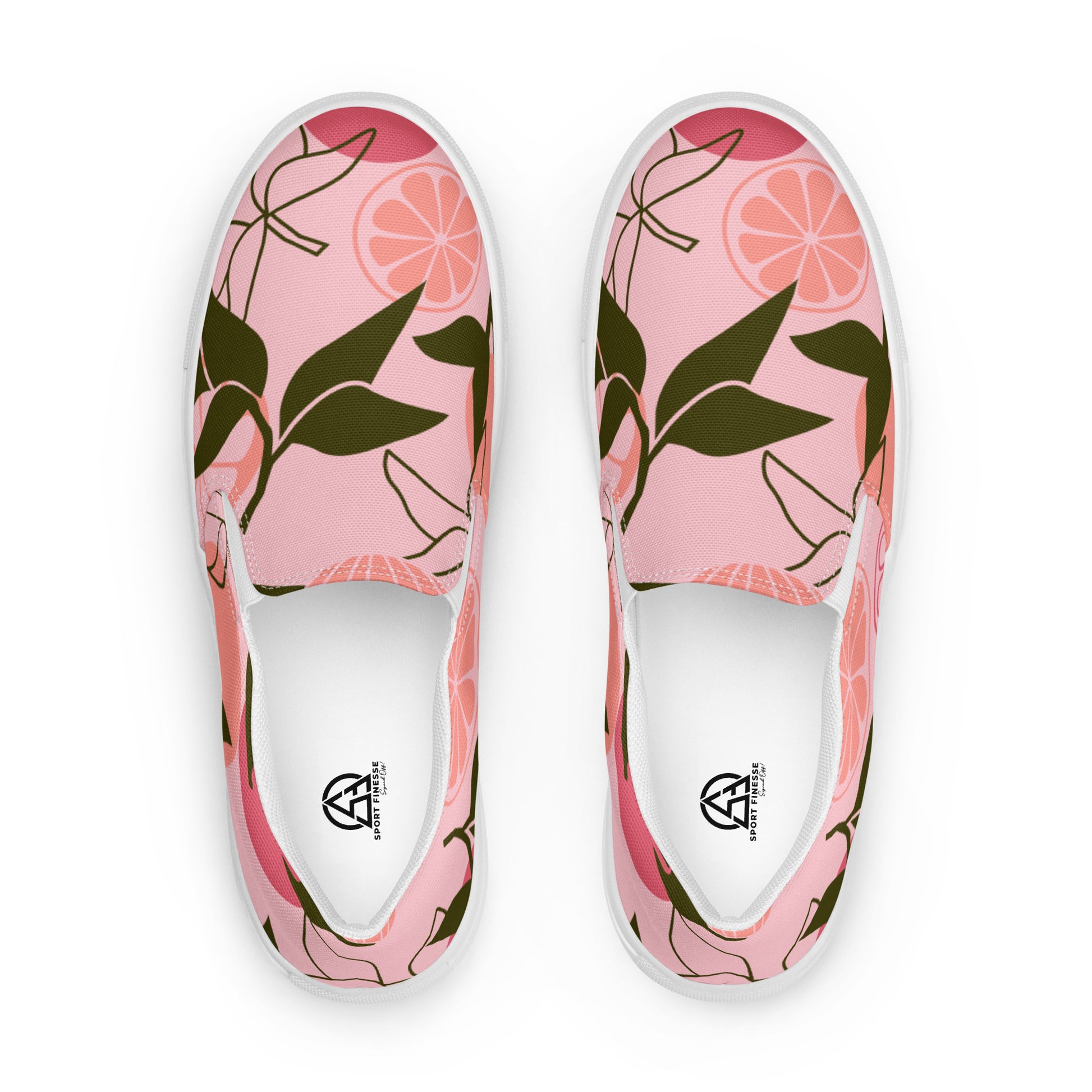 Fruit Print Women’s slip-on canvas shoes - 5 - Sport Finesse