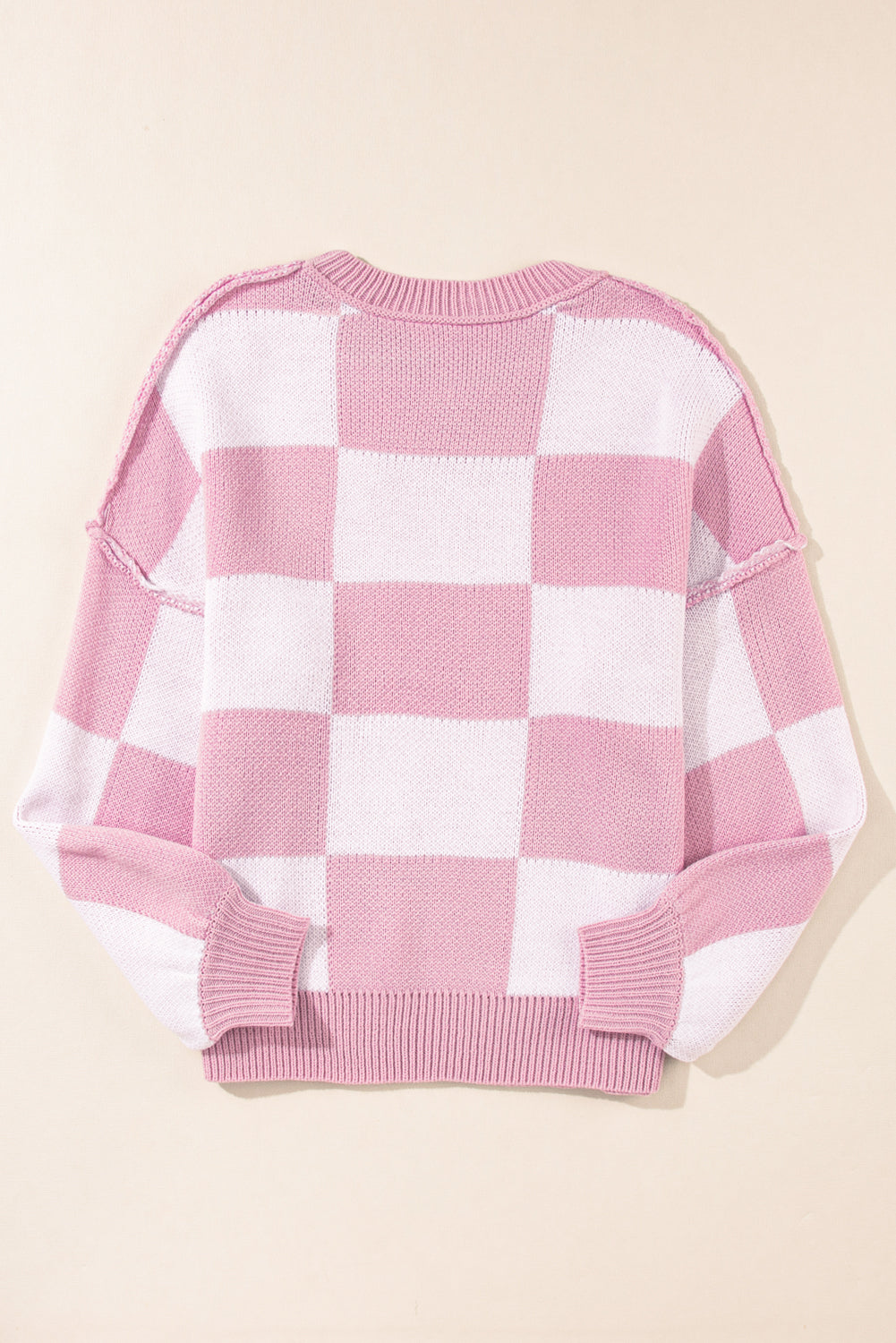 Plaid & Cozy Bishop Sleeve Sweater