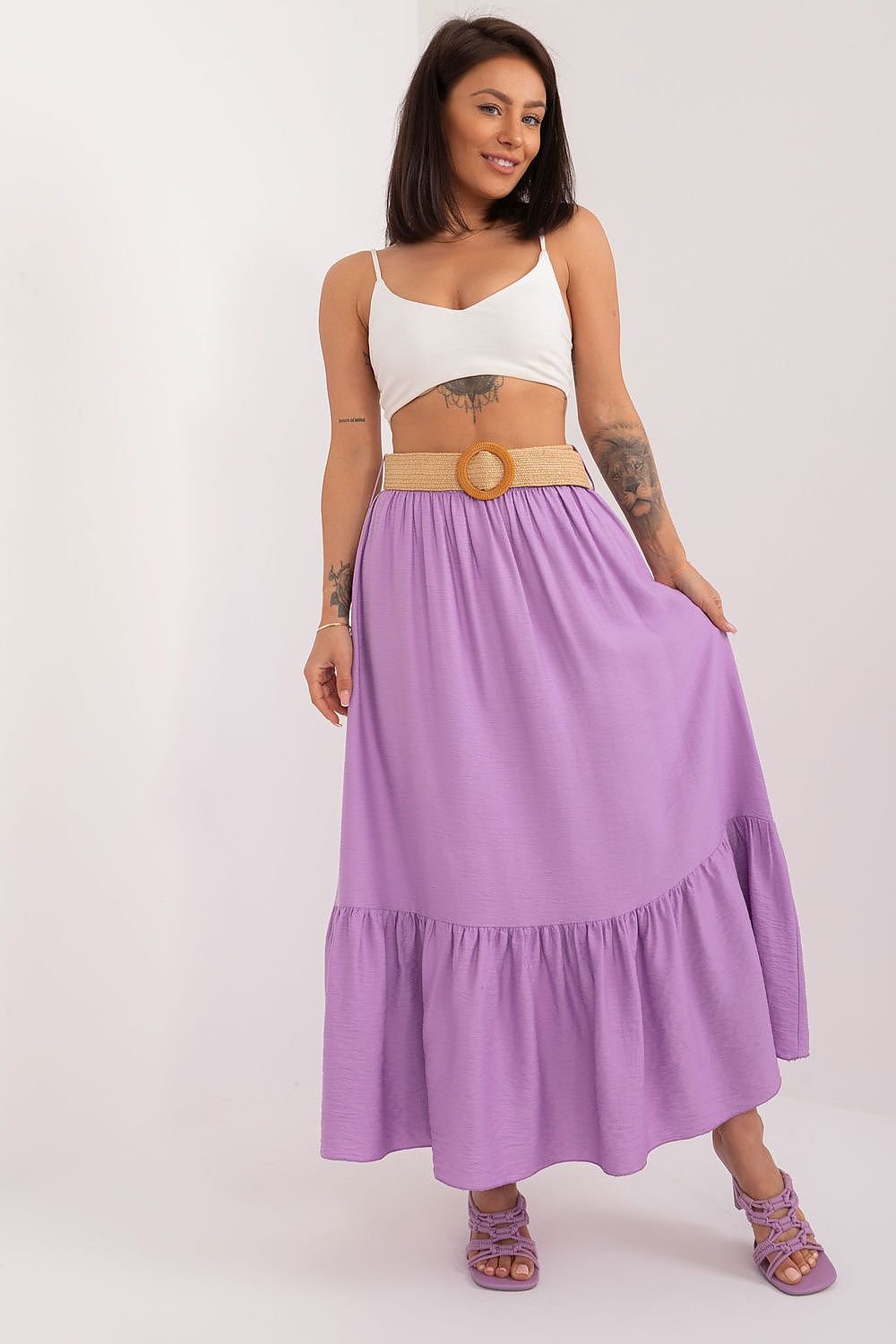 Ease & Elegance Casual Maxi Skirt