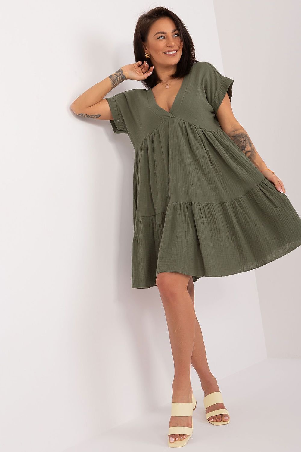 Whispering Winds Flare Dress