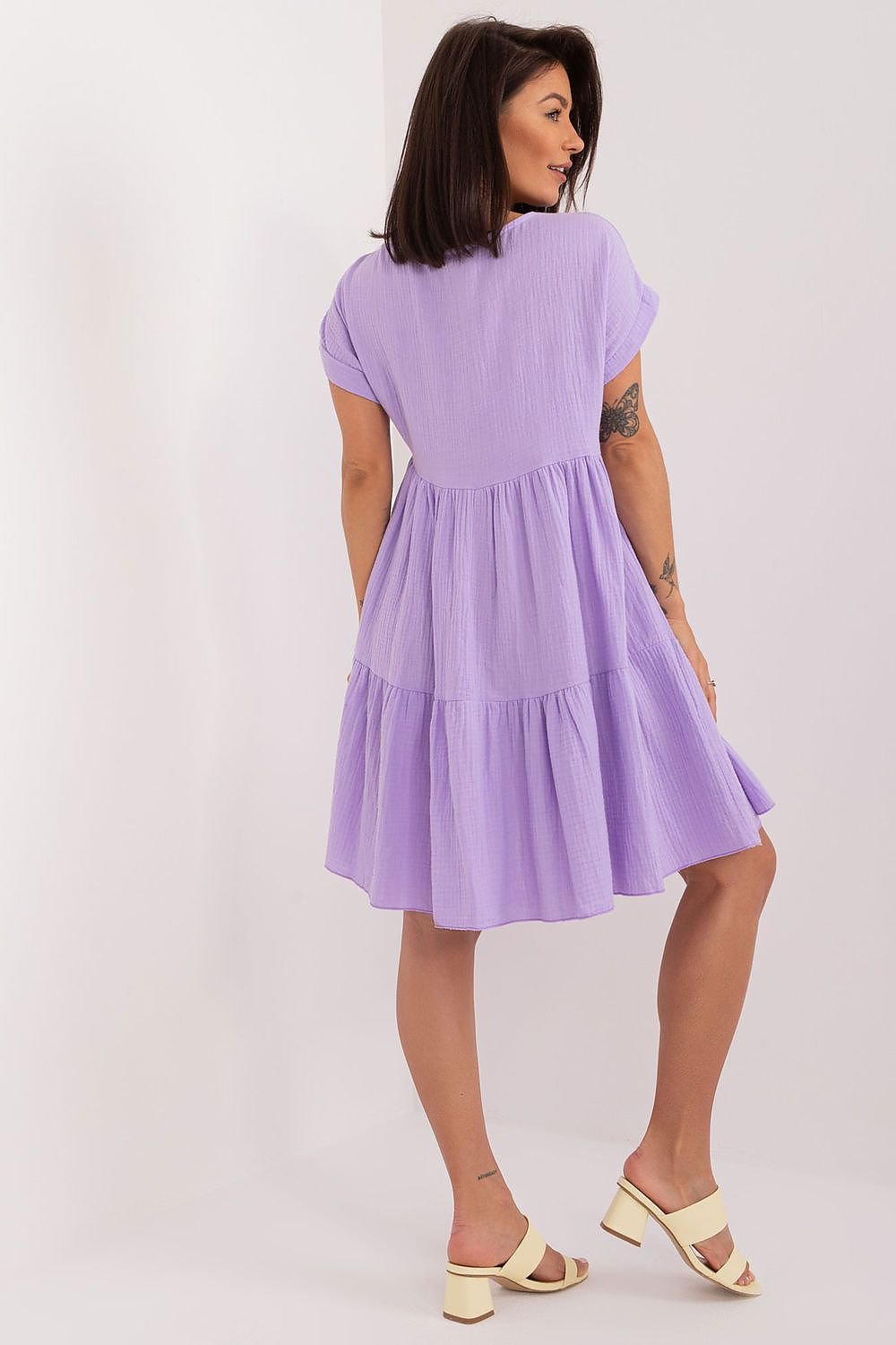 Whispering Winds Flare Dress
