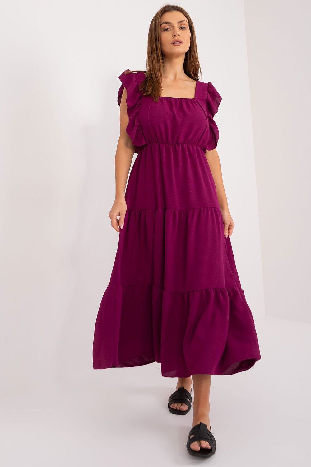 Sunny Daydream Square Neck Dress