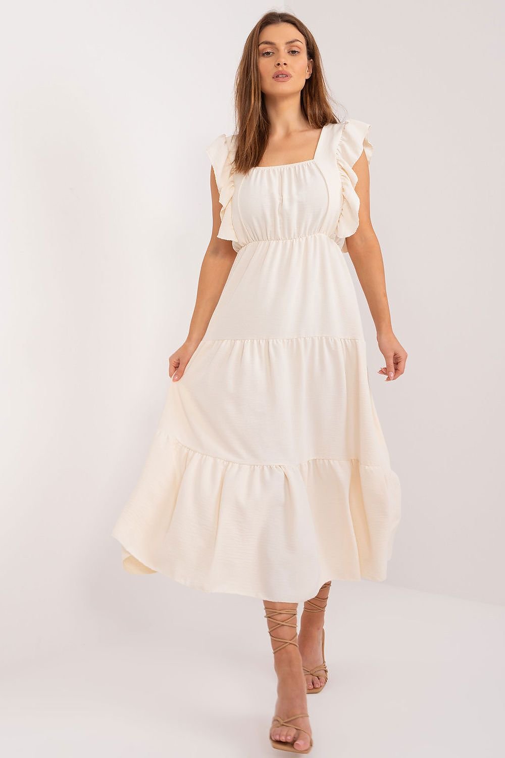 Sunny Daydream Square Neck Dress