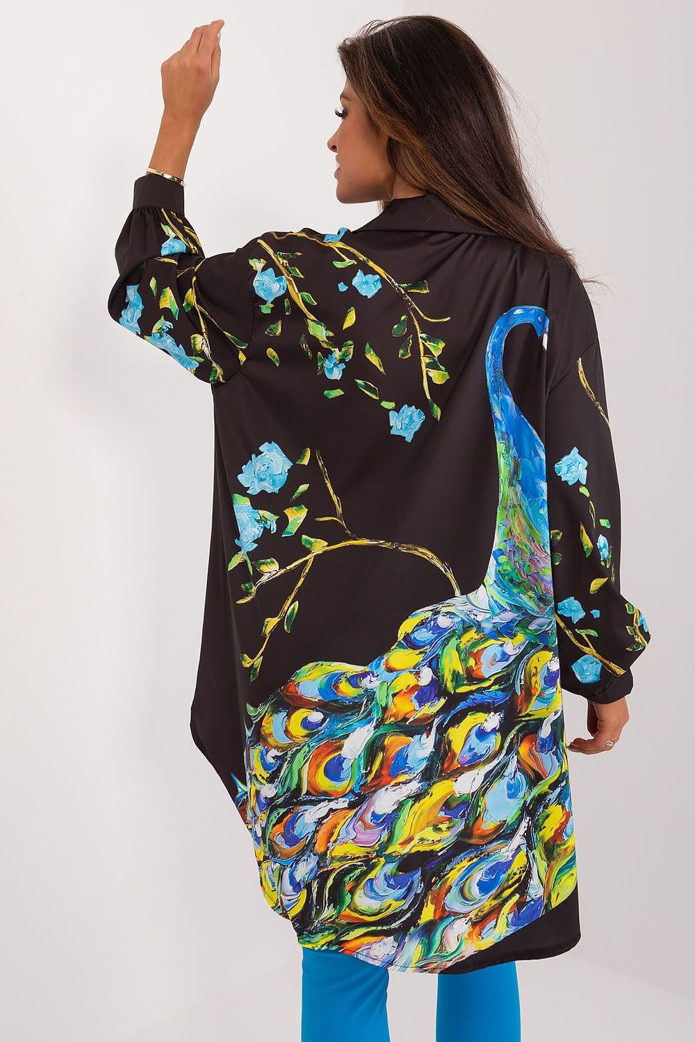 Peacock Breeze Long Sleeve Shirt