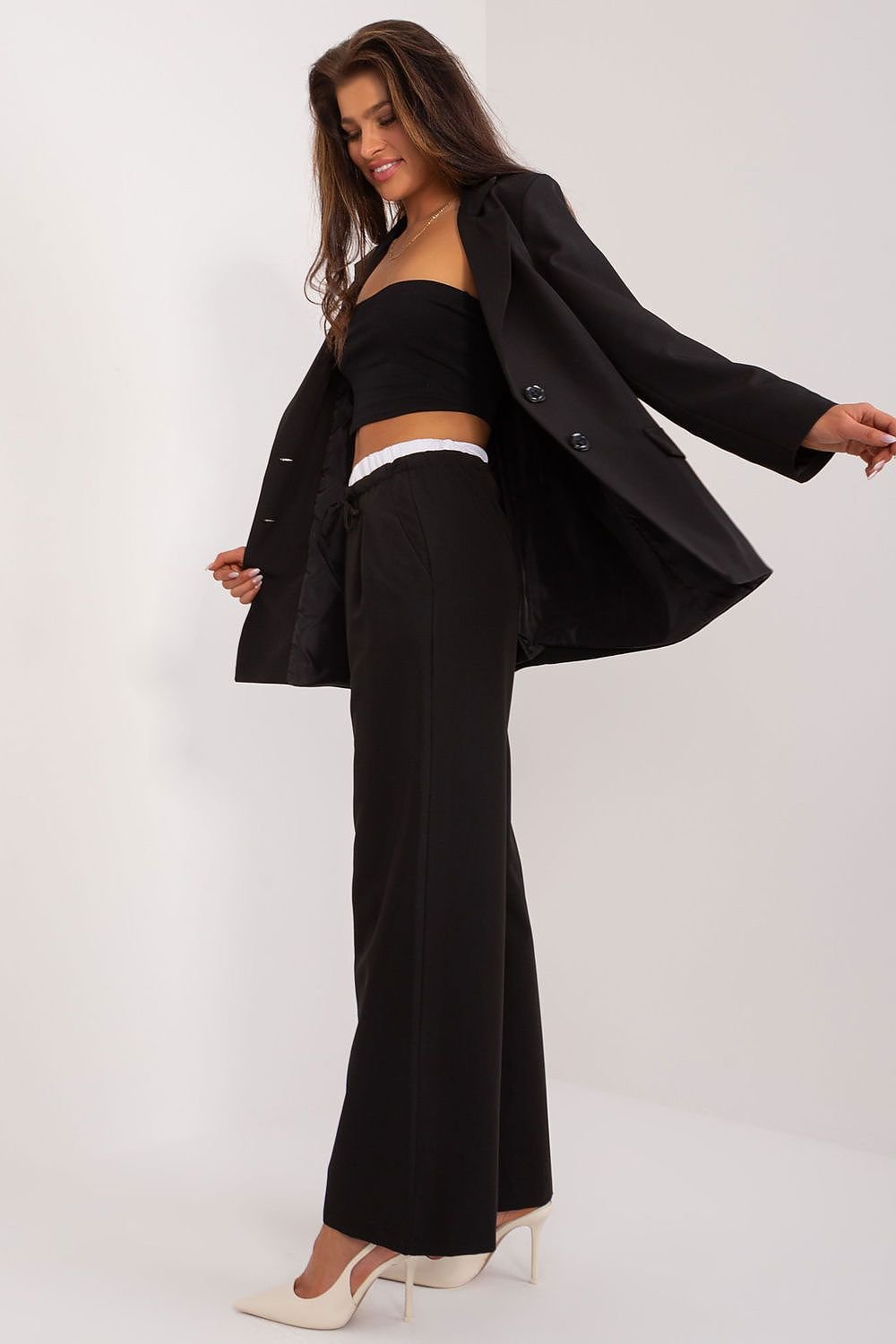 Summer Serenity Wide-Leg Trousers