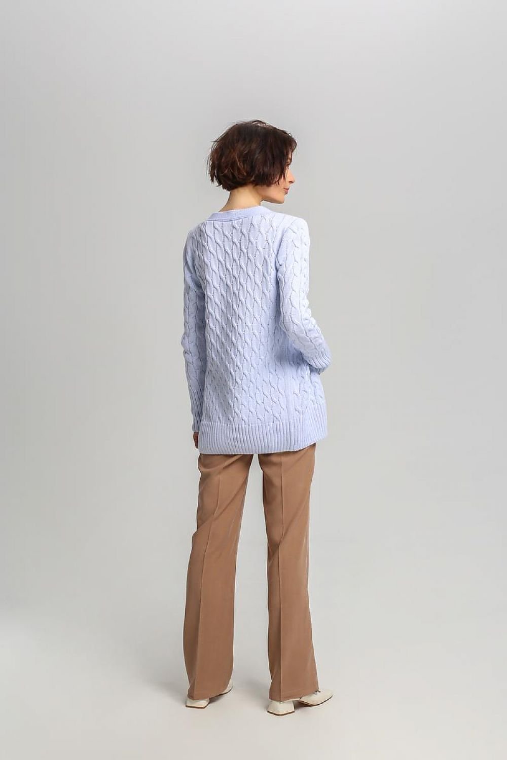 Heritage Buttoned Knit Longline Cardigan