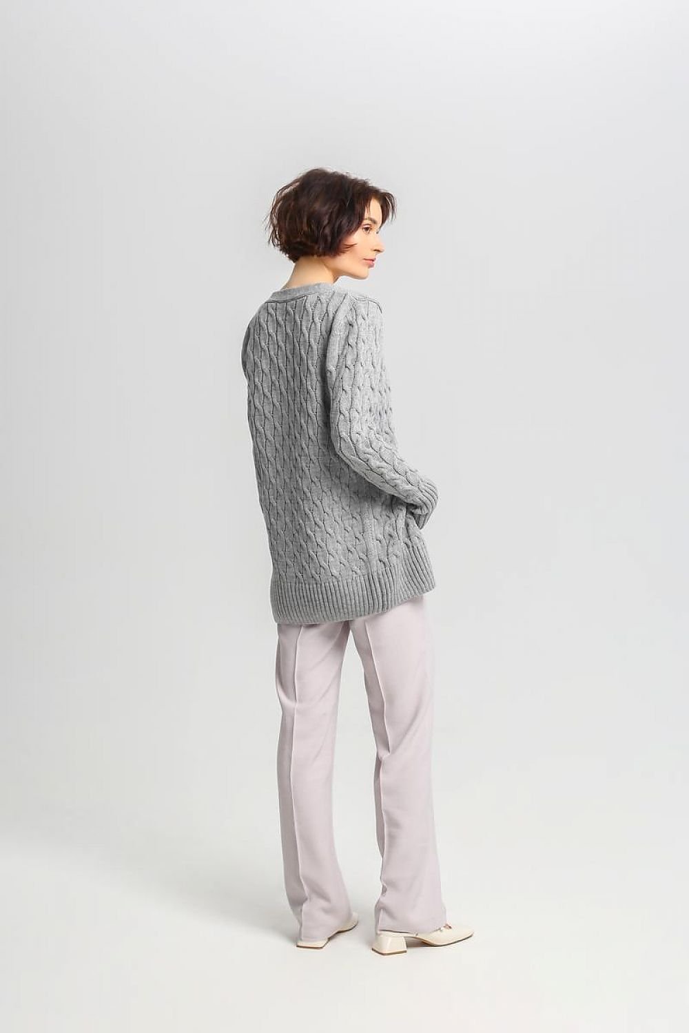 Heritage Buttoned Knit Longline Cardigan