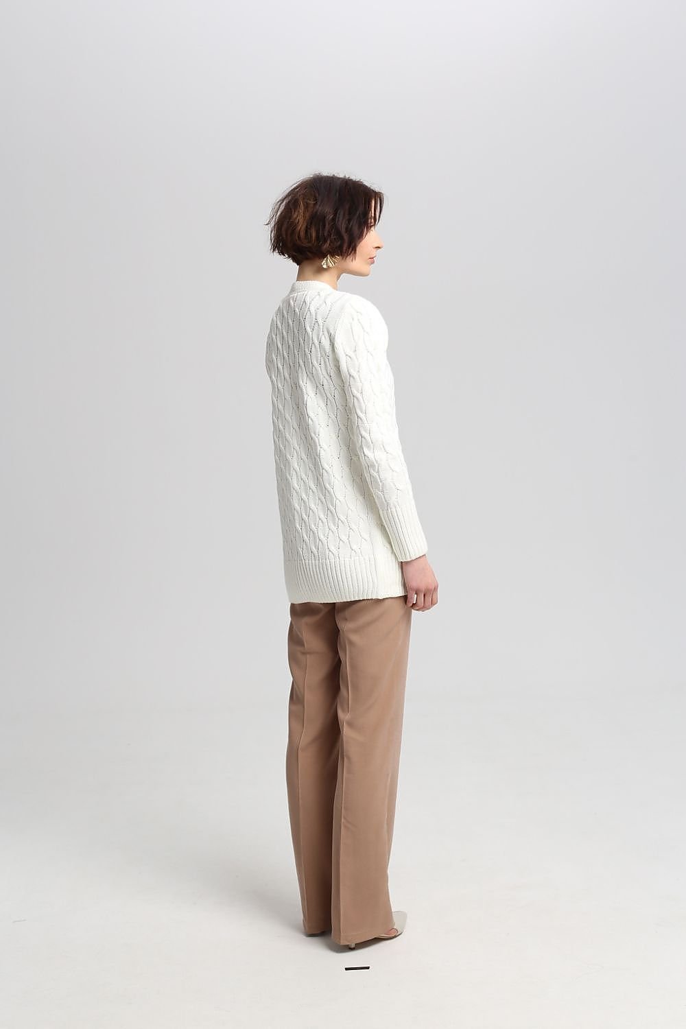 Heritage Buttoned Knit Longline Cardigan