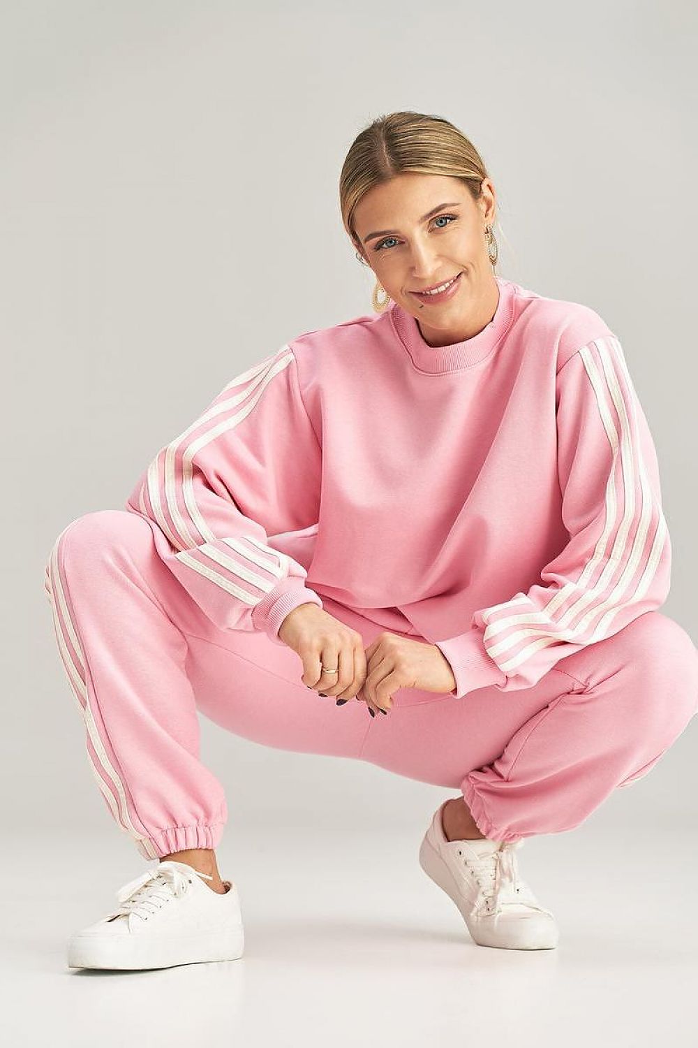 Stripe Vibe Pullover Tracksuit