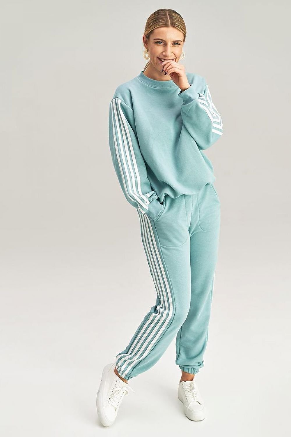 Stripe Vibe Pullover Tracksuit