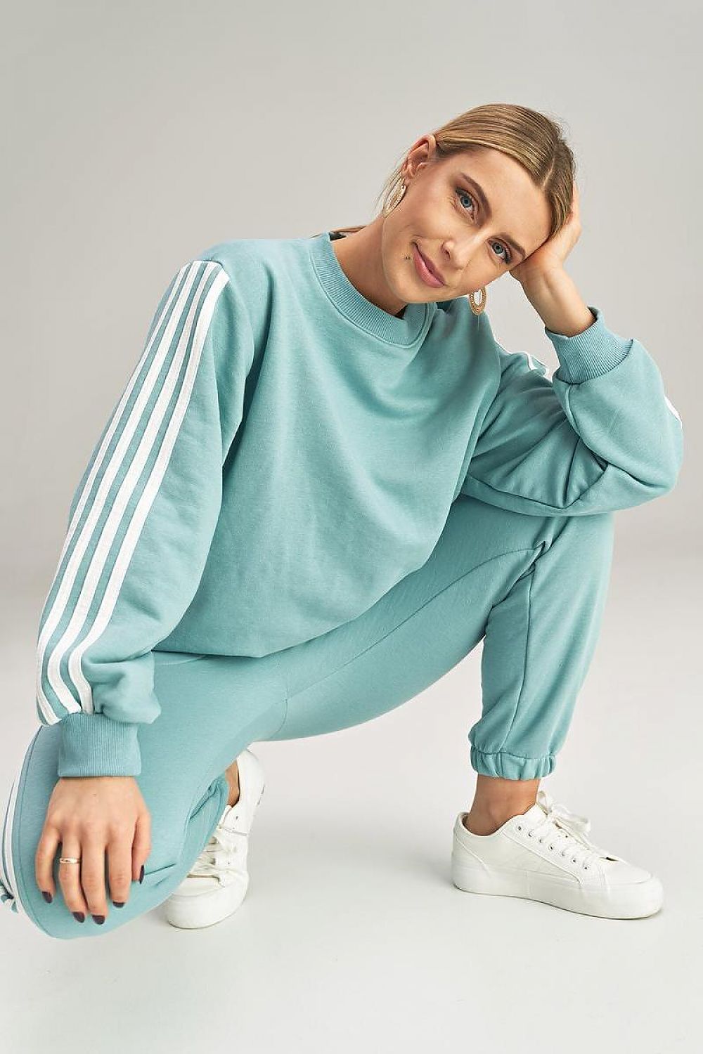 Stripe Vibe Pullover Tracksuit