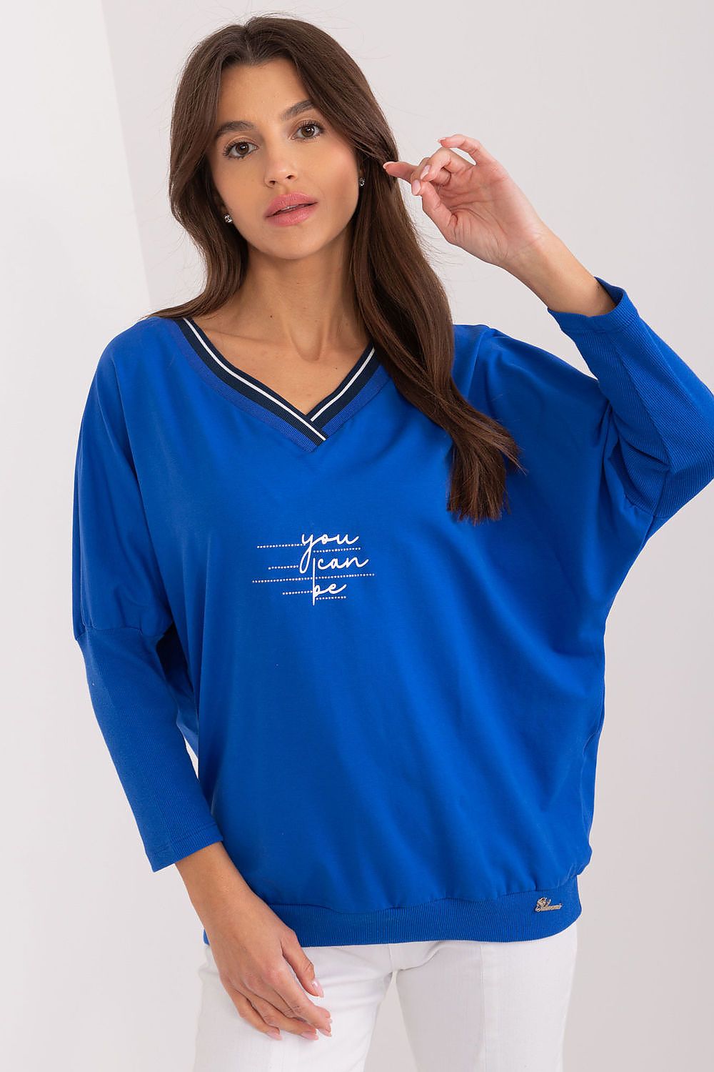 You Can Be Chic Comfort V-Neck Tee