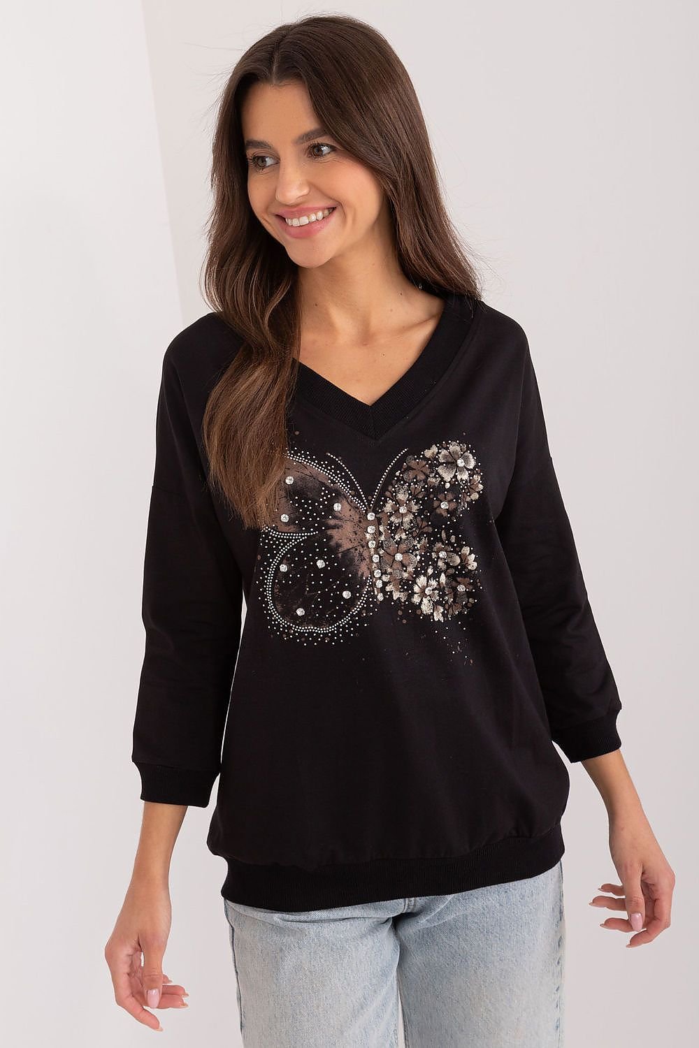 Butterfly Charm Sweetheart Tee