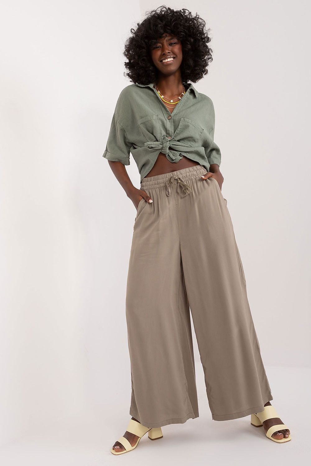 Chic Comfort High-Waist Palazzos