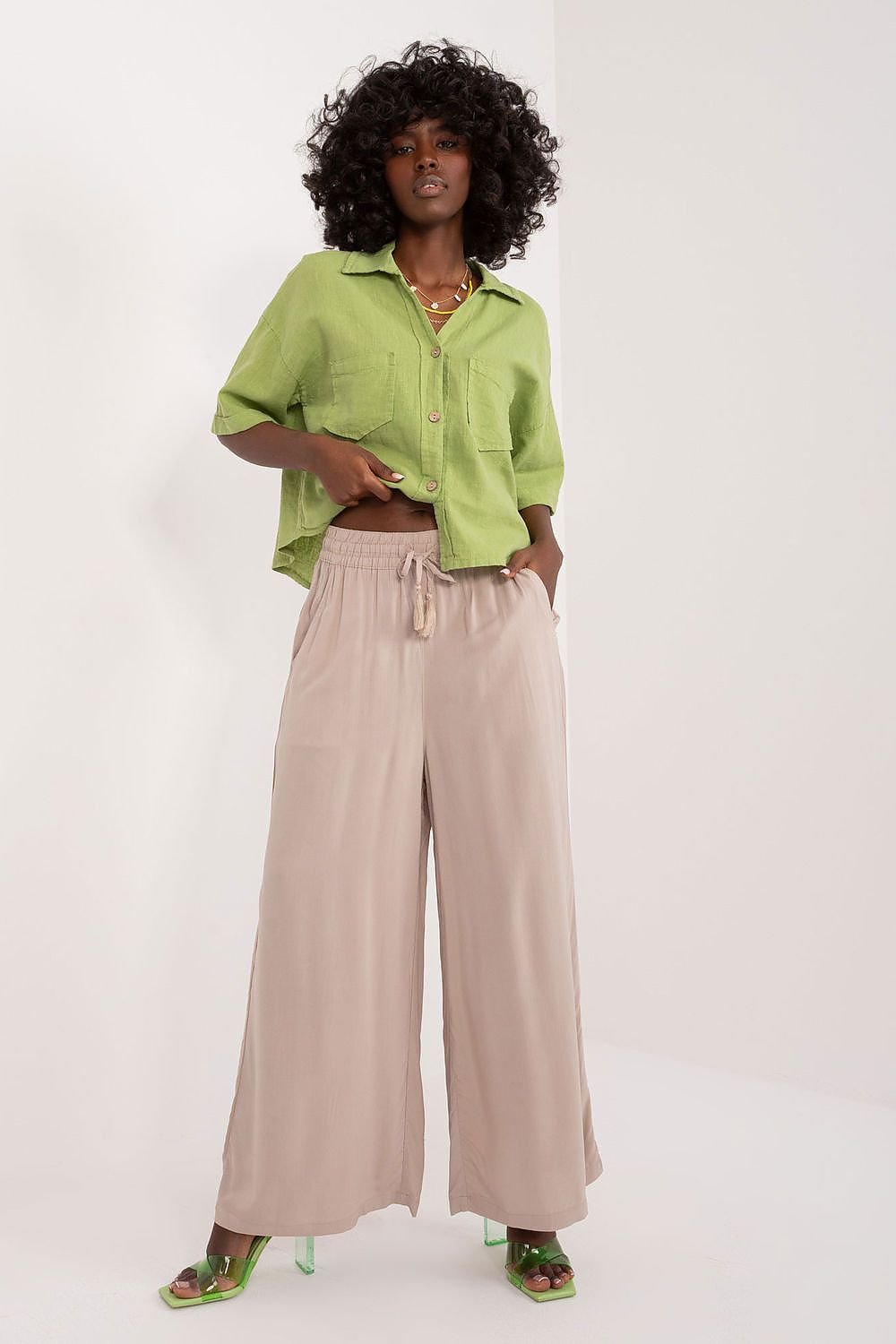 Chic Comfort High-Waist Palazzos