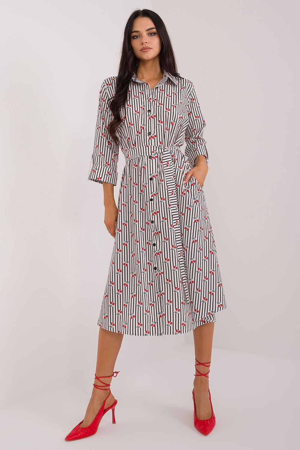 Buttoned Bliss Pocket Daydress