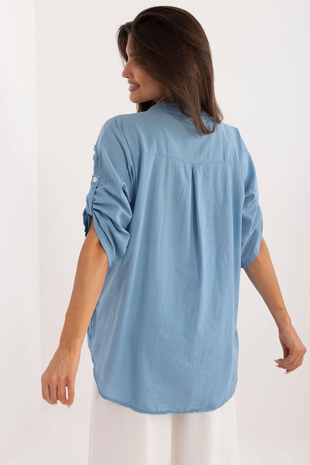 Elegant Breeze Embroidered Shirt