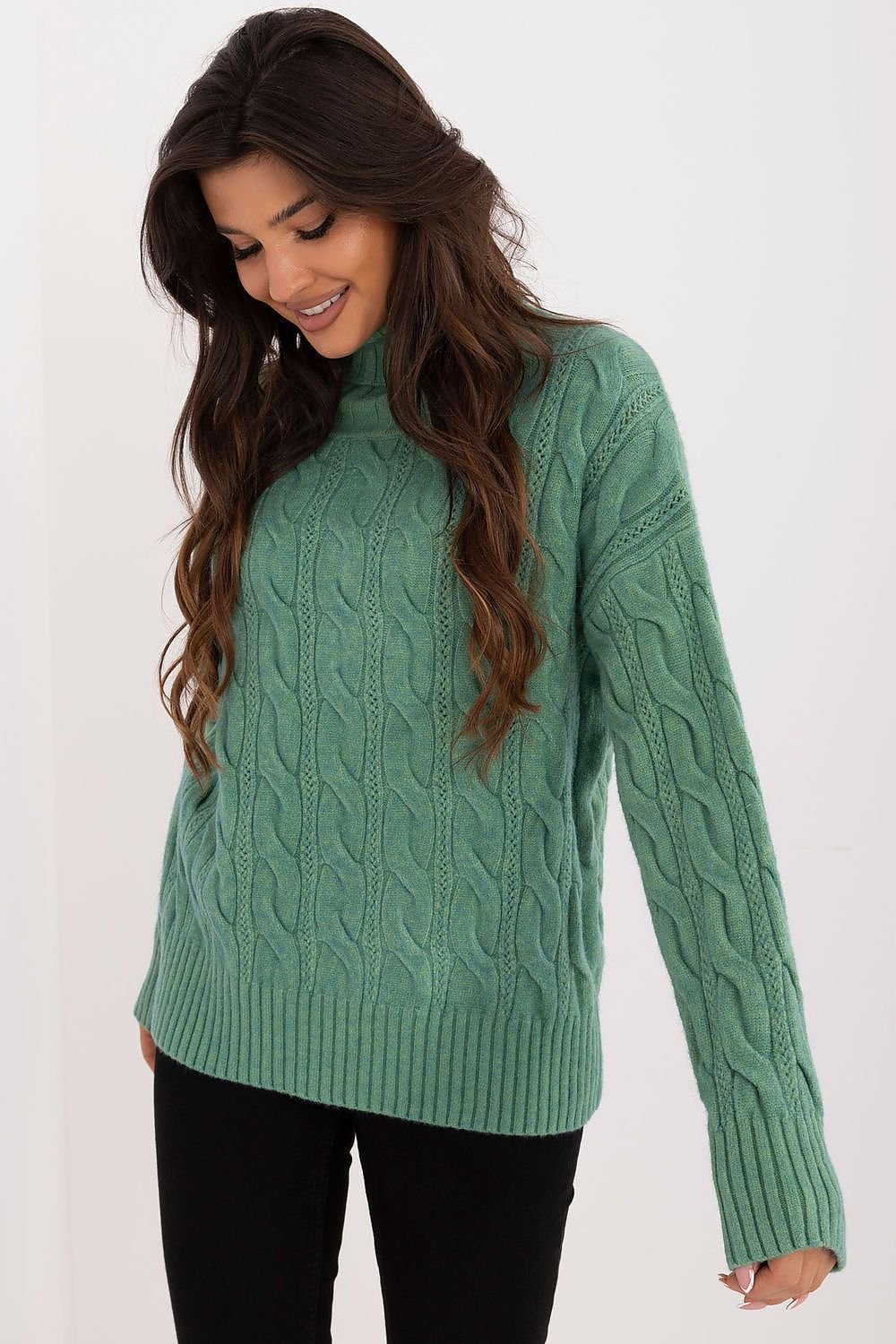 Cozy Days Turtleneck Chill Sweater