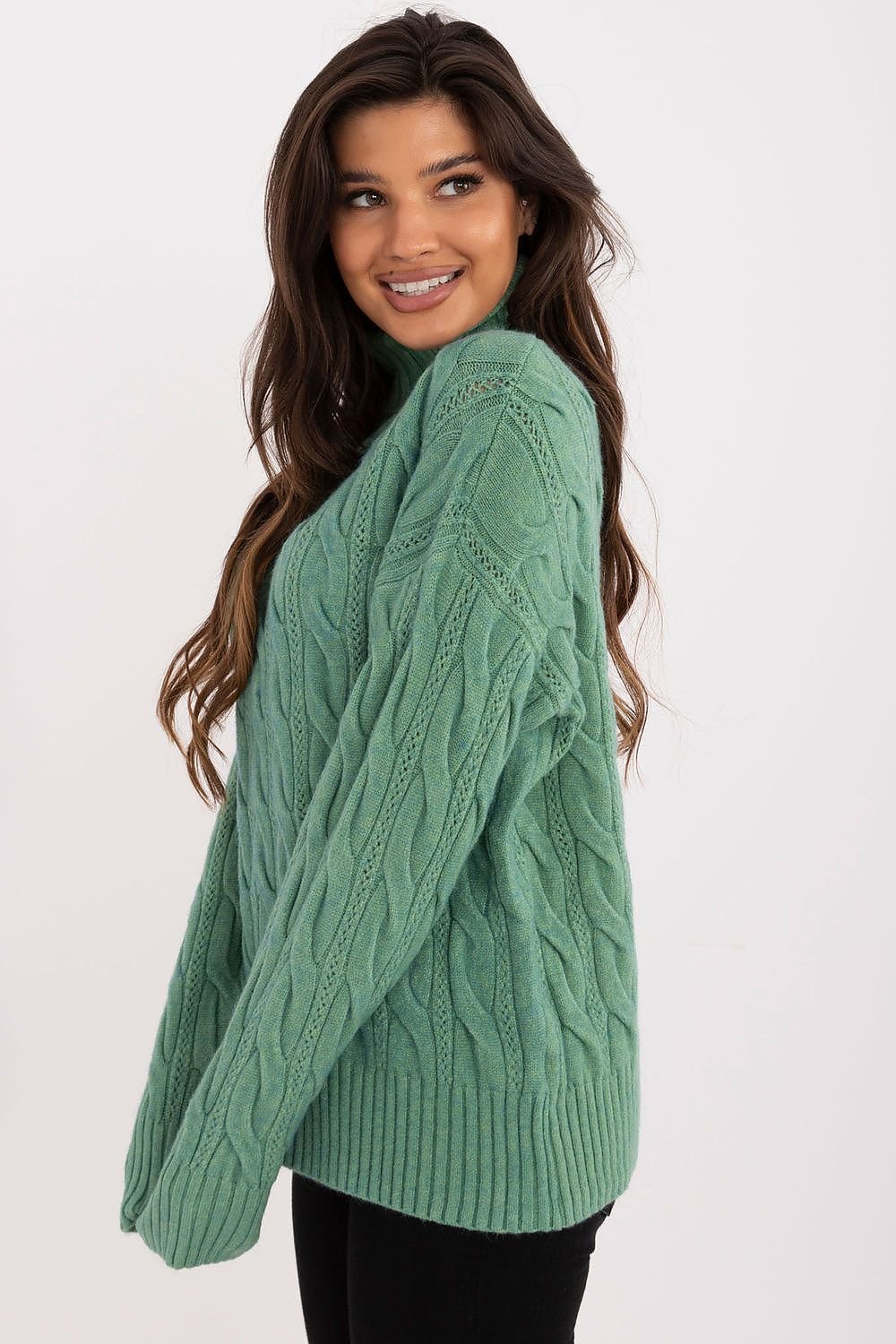 Cozy Days Turtleneck Chill Sweater