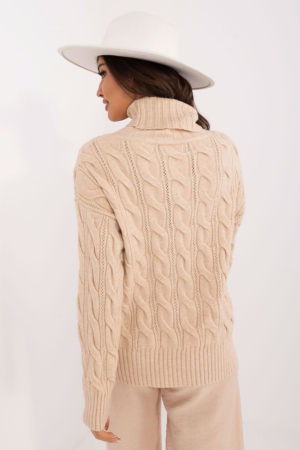 Cozy Days Turtleneck Chill Sweater