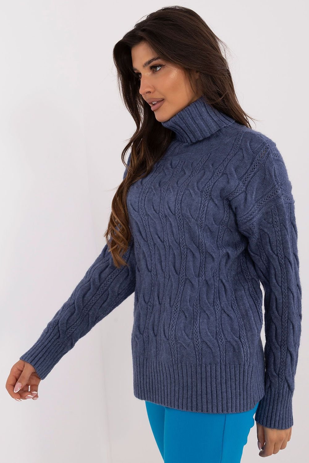 Cozy Days Turtleneck Chill Sweater