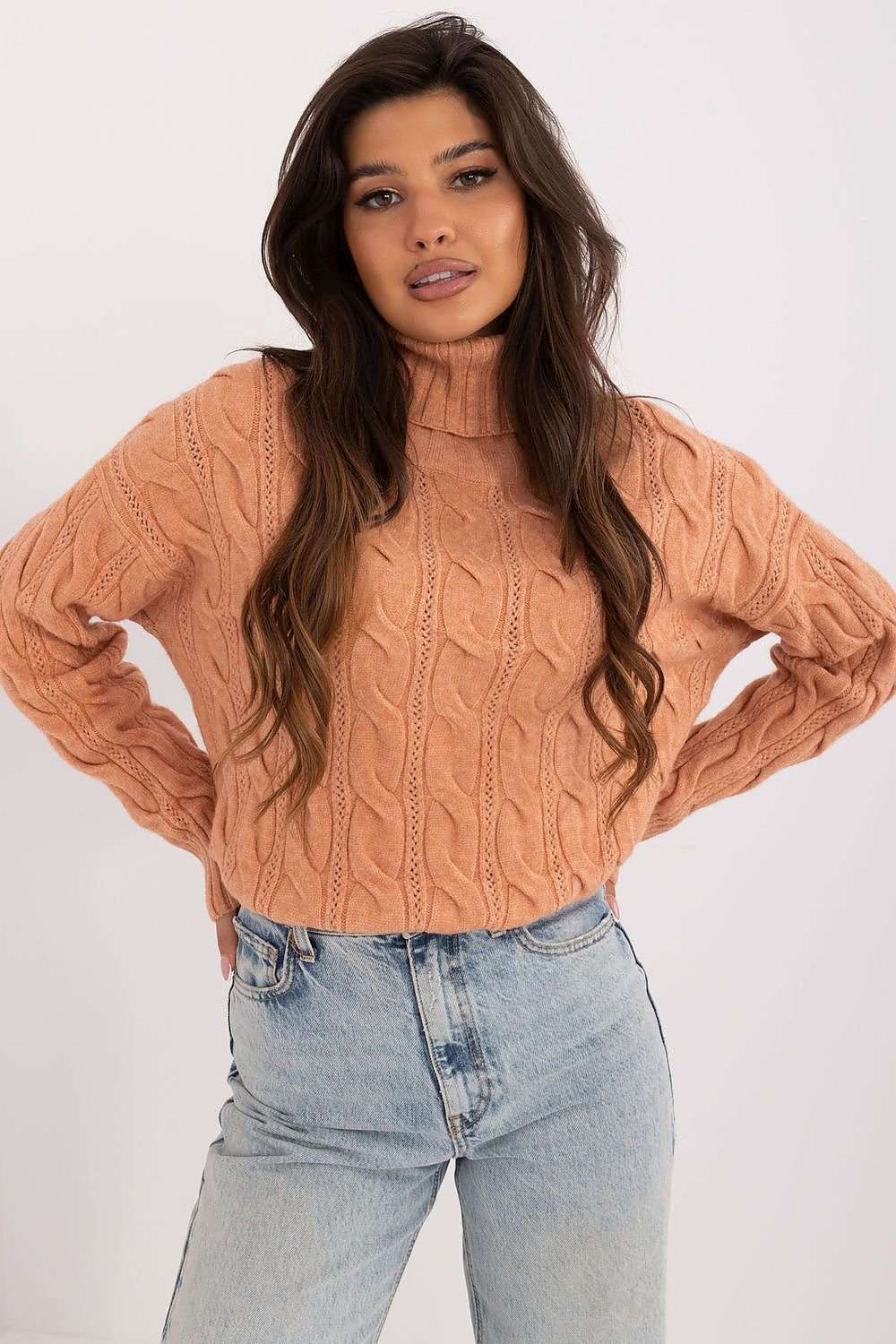 Cozy Days Turtleneck Chill Sweater