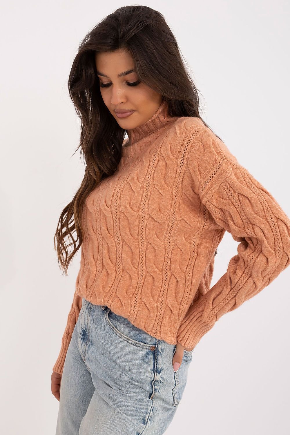 Cozy Days Turtleneck Chill Sweater