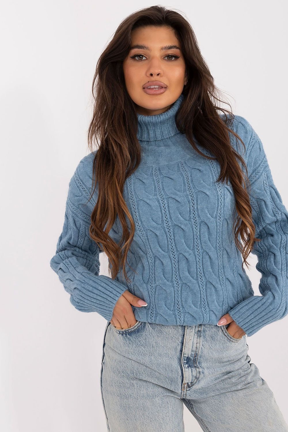 Cozy Days Turtleneck Chill Sweater