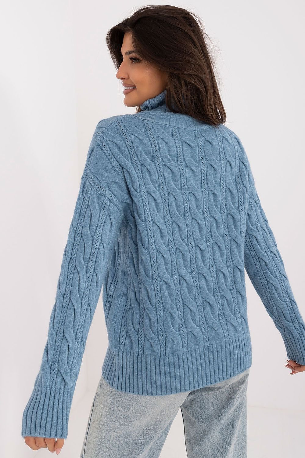 Cozy Days Turtleneck Chill Sweater