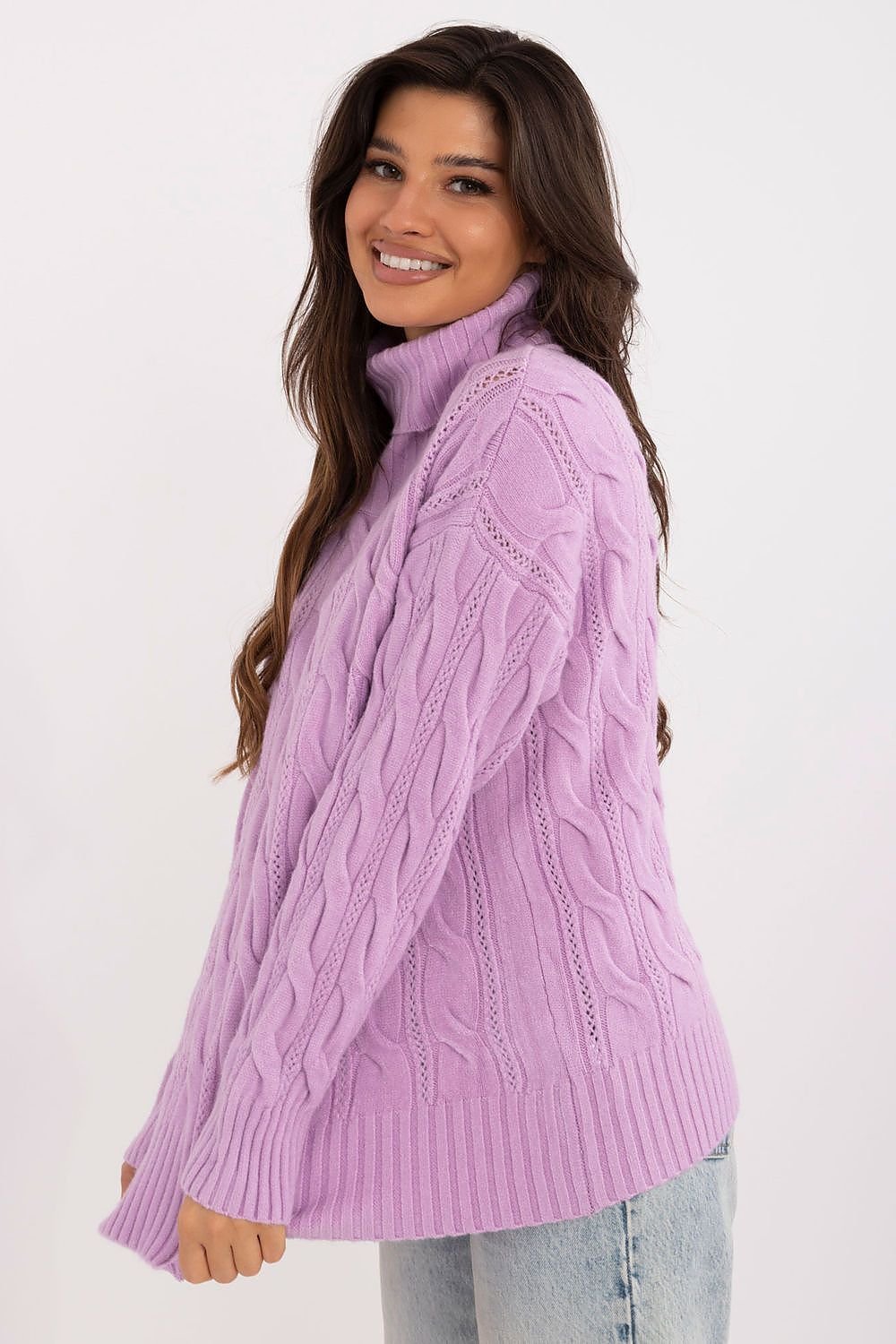 Cozy Days Turtleneck Chill Sweater